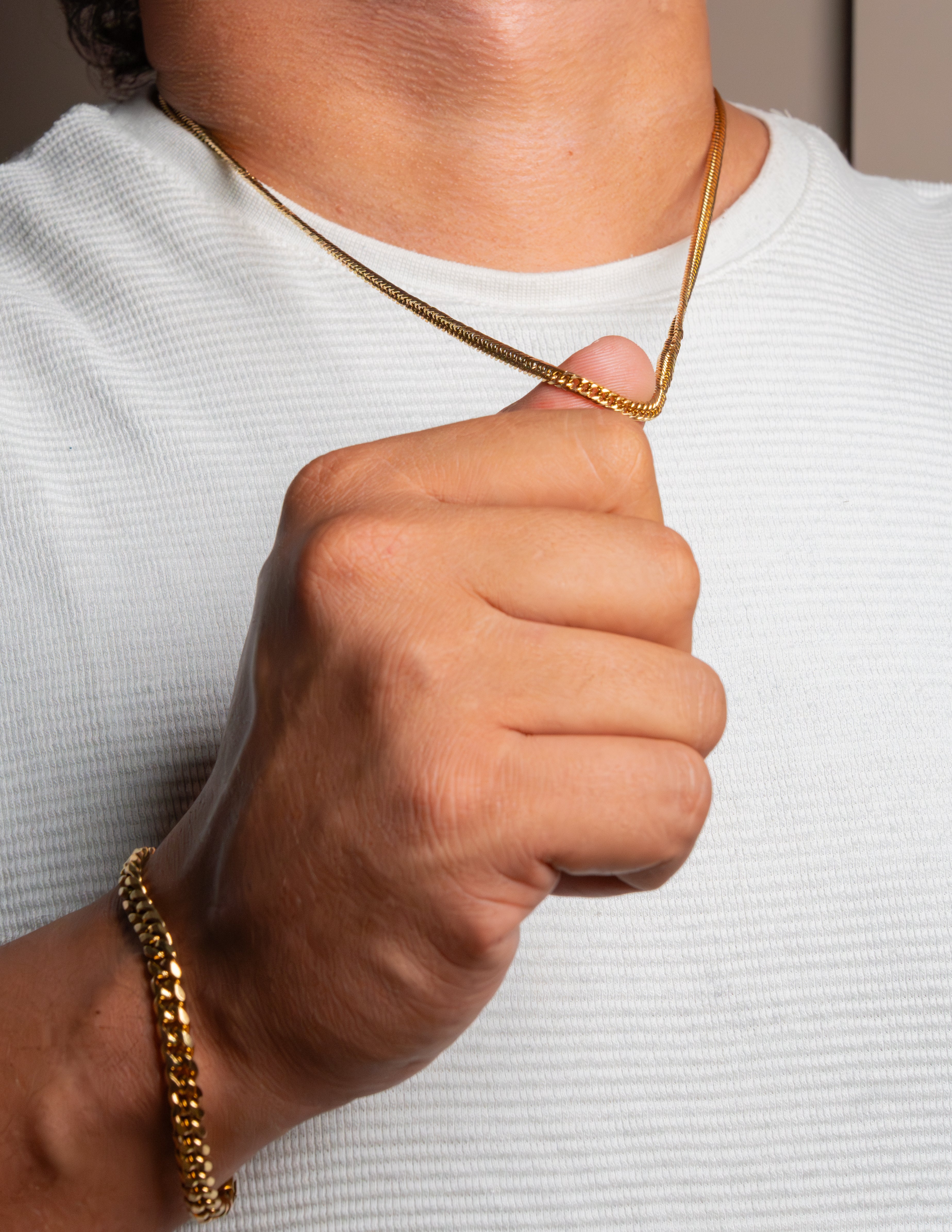 Cadena Barbada - Hombre