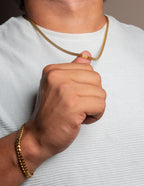 Combo Para Él Pulso + Cadena Chinesca