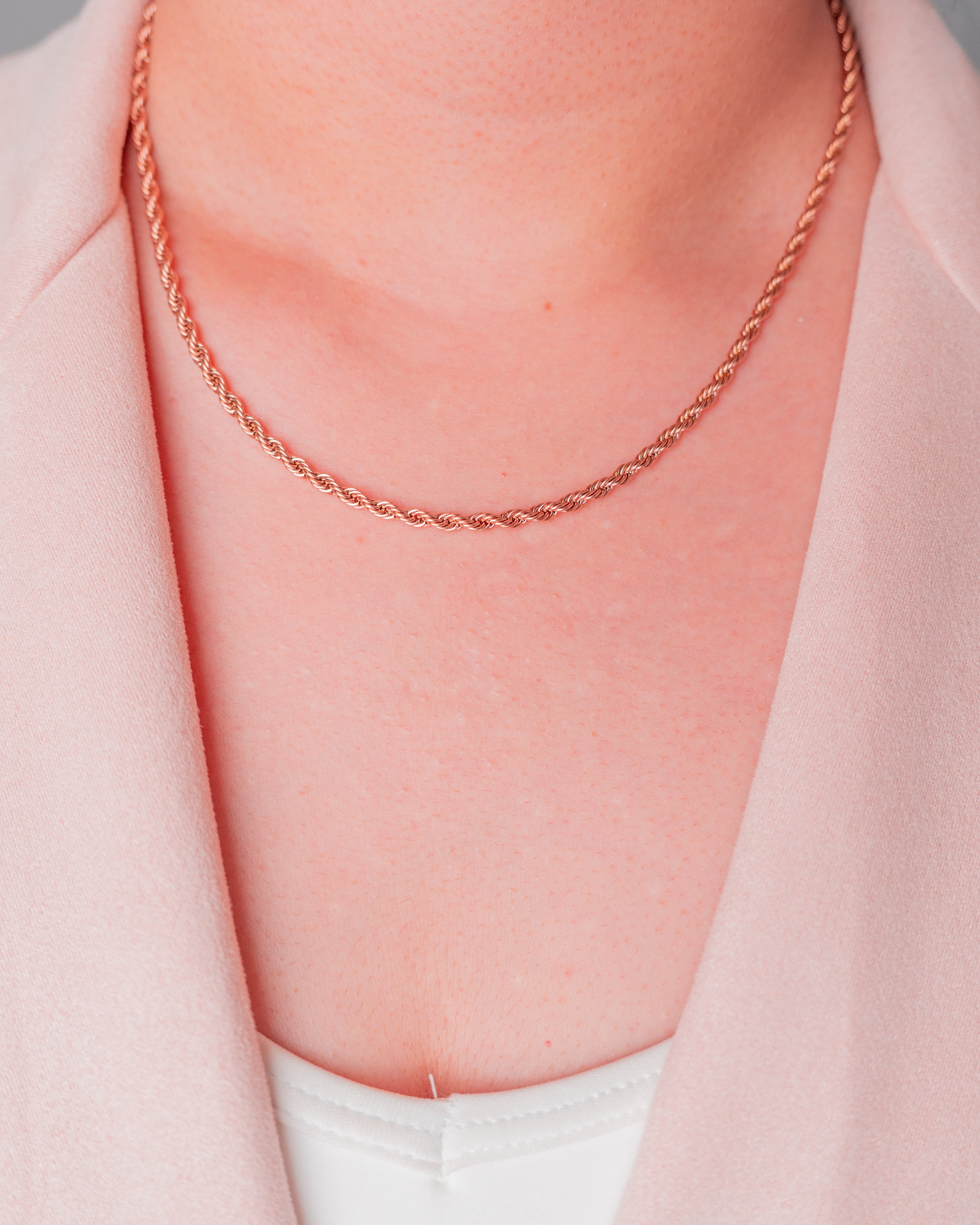 Combo Pareja Cadenas: Lazo Dorado + Lazo Rosa