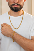 Combo Para Él Pulso + Cadena Chinesca