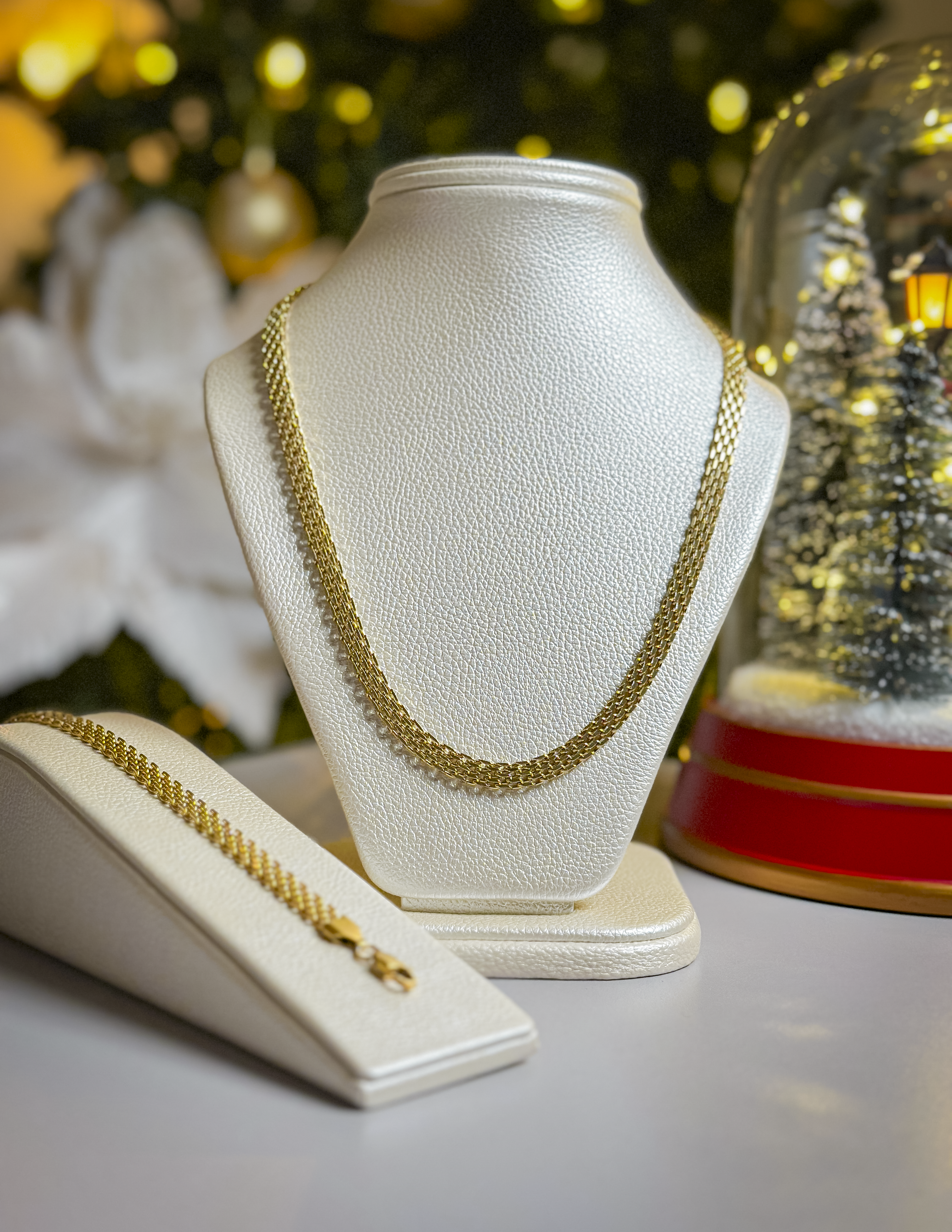 Combo Para Él Pulso + Cadena Chinesca