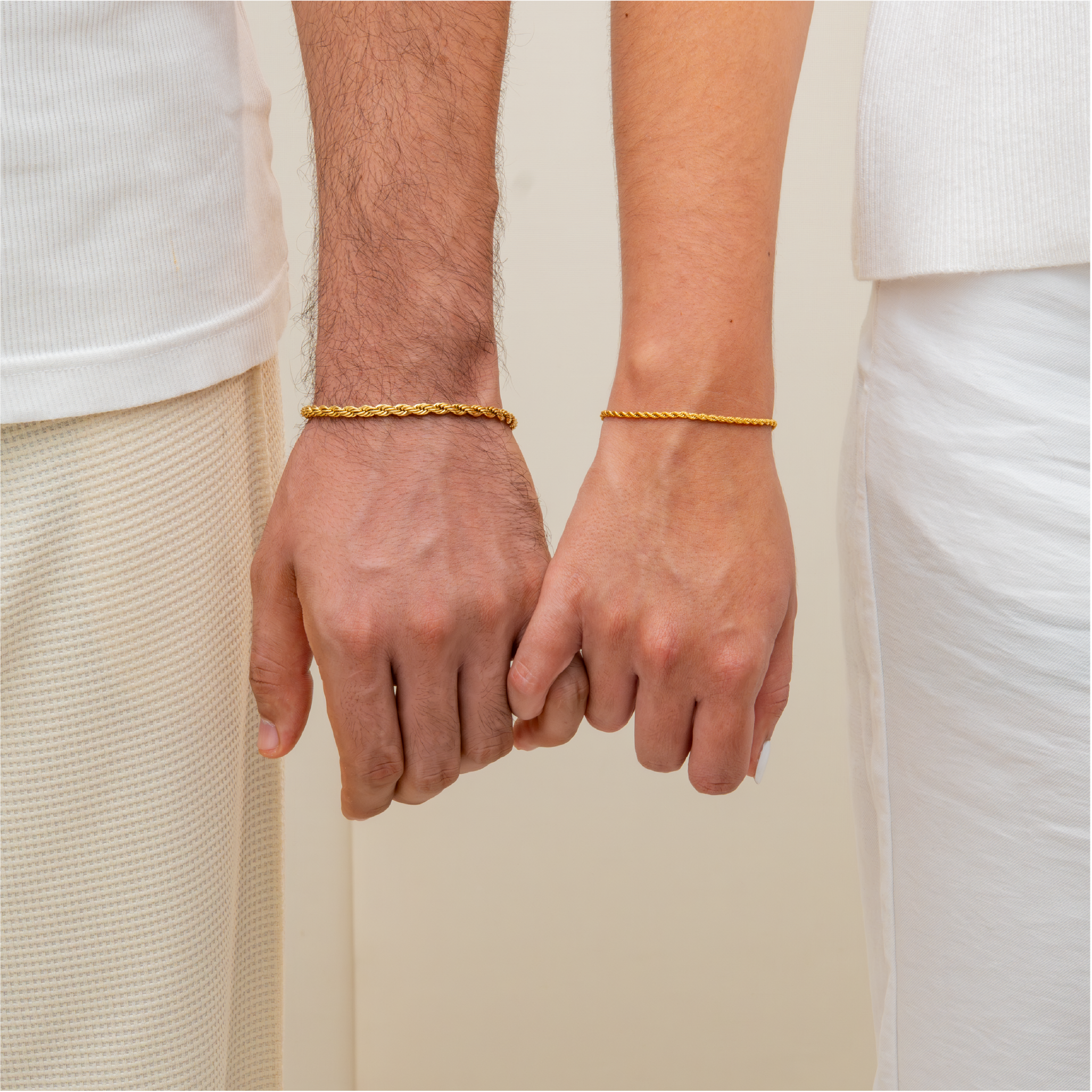 Combo Pareja Pulsos: Lazos Dorados